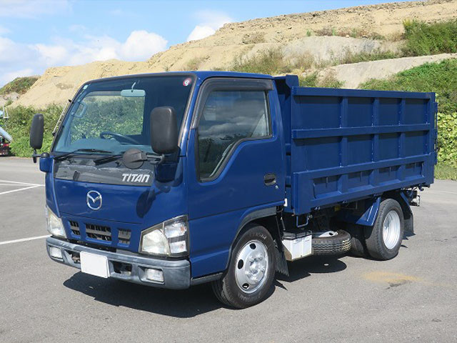 [Vehicles for lease only] 2005 Mazda Titan 2t dump truck, ShinMaywa-made, no-soil-duty specification [medium-sized license required *excluding 5t limited]