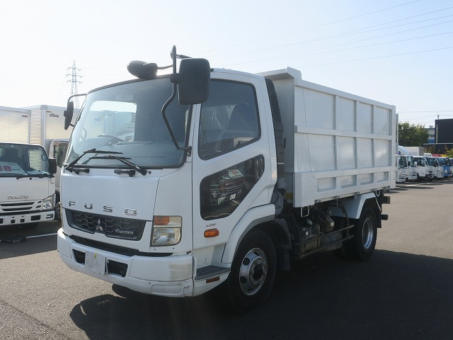 [Vehicles for lease only] Mitsubishi Fuso Fighter 2015 model, medium-sized deep dump truck, Far East-made, no soil or sand specification 