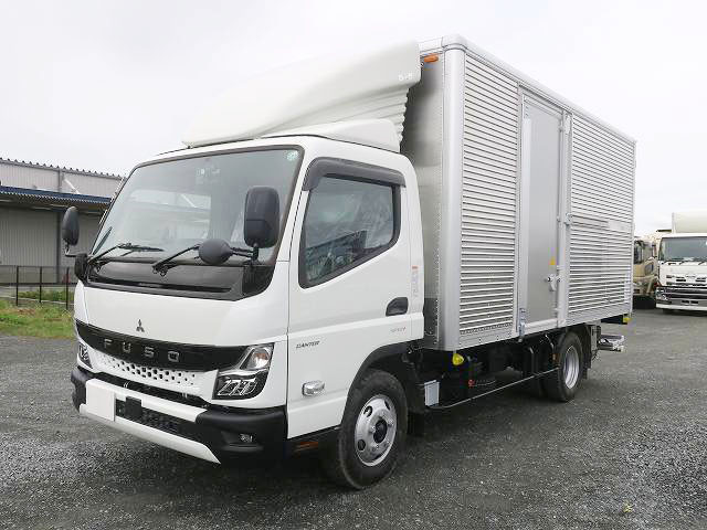 Mitsubishi Fuso Canter 2024 Model 3t Aluminum Van Wide Long Interior Height 208cm Storage PG Left Sliding Door Lashing Rail 2 Tier 150 Horsepower [Semi-Medium License Compatible *Excluding 5t Limited]