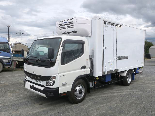 Mitsubishi Fuso Canter 2024 Model 3t Refrigerated Van Wide Long Storage PG Topre -30 degree setting Standby Left sliding door 2-stage lashing rail 2 pedals 150 horsepower [Semi-medium-sized license compatible *Excluding 5t limited]