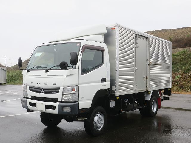 2015 Mitsubishi Fuso Canter 3t Aluminum Van Wide Long Combination Gate Double Sliding Door 4WD 150HP [Semi-medium license compatible *Excluding 5t limited] ★Vehicle inspection valid until March 2015★