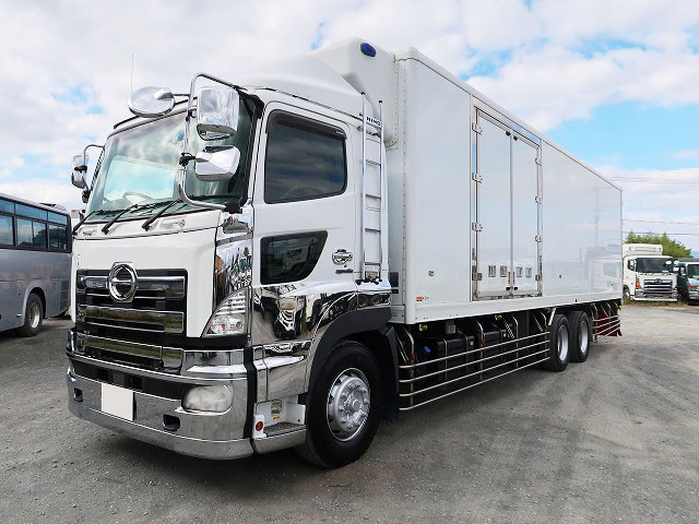 2015 Hino Profia Large Refrigerated Van, High Floor, 3 Axles, Thermo King, -29° Setting, Standby, Double Doors on Both Sides, Retarder, Keystone, Jolder 4 Rows, ★March 2015 Vehicle Inspection Included★