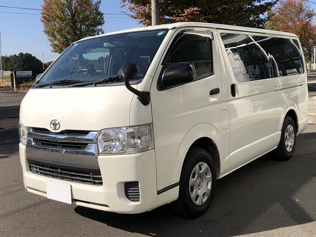 [Lease vehicle] 2017 Toyota Hiace Van Long DX GL Package 3-6 seater Gasoline AT ETC 2WD