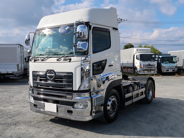 2015 Hino Profia Tractor Head, 5th Wheel Load 11.5t, 410HP, High Roof, Aluminum Wheels ★Inspection valid until April 2015★