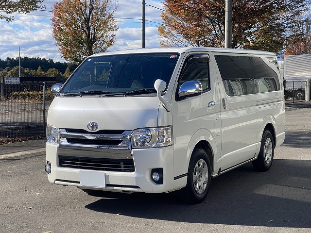 [Vehicles for lease only] 2014 Toyota Hiace Super GL Long 2-5 seater Gasoline AT ETC Navigation Rearview camera