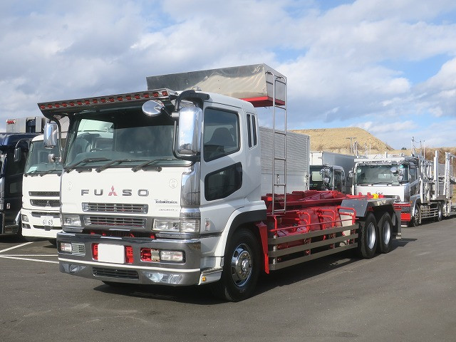 2006 Mitsubishi Fuso Super Great Large Arm Roll Shinmaywa Twin Hoist Loading capacity 11.6t 420hp ★Vehicle inspection valid until November 2015★