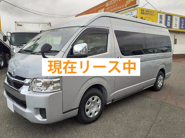 Reiwa 5 Toyota Hiace Grand Cabin 10-seater petrol 2WD super long body cold weather specification ETC2.0 / Navigation linked