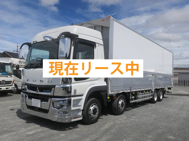 Mitsubishi Fuso Super Great, 2024 model, large aluminum wing, 4-axle low floor, storage PG, high roof, 394 horsepower 