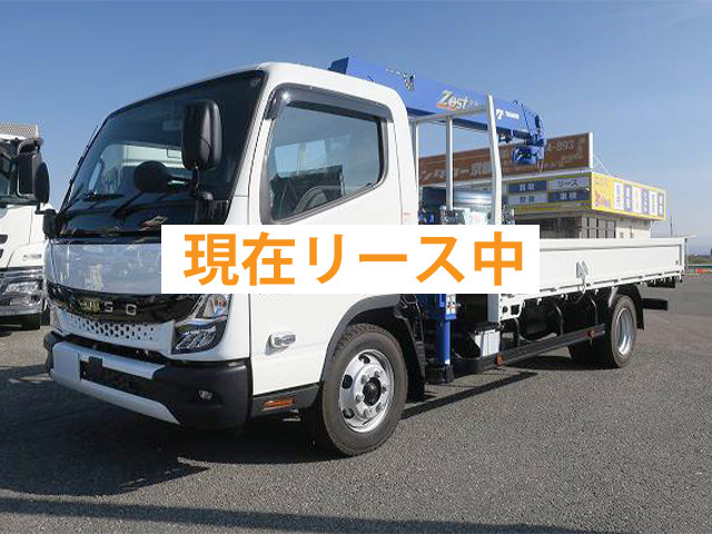 Mitsubishi Fuso Canter 2023 model, with 3t crane, Tadano 4-stage boom, 2.93t lifting, hook-in [medium-sized license required *excluding 5t limited]