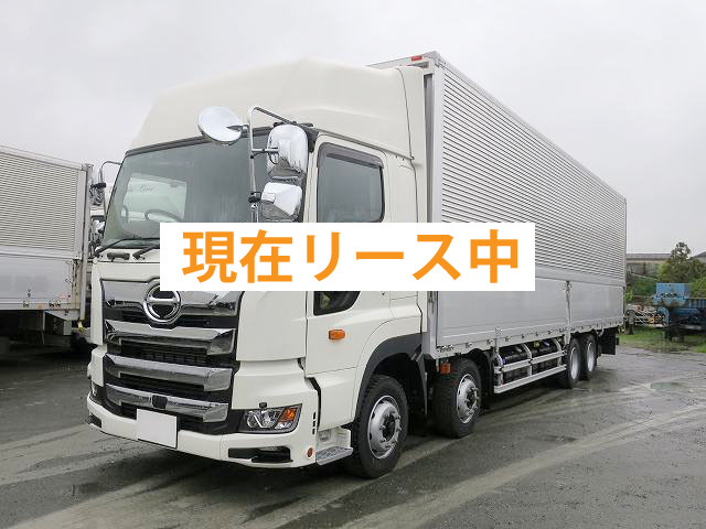 Reiwa 5 model Hino Profia Large aluminum wing 4-axle low floor high roof retarder snow melting specification