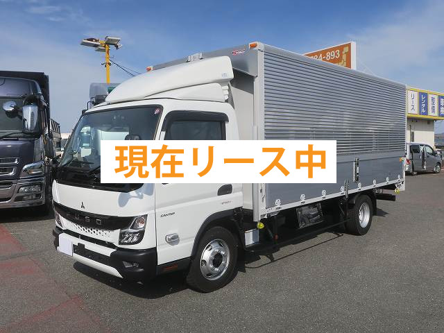 Mitsubishi Fuso Canter 2024 Model 3t Aluminum Wing Wide Extra Long 5.0m 2 Pedal 2-stage Lashing Rail 150HP [Semi-medium-sized license compatible *Excluding 5t limited]