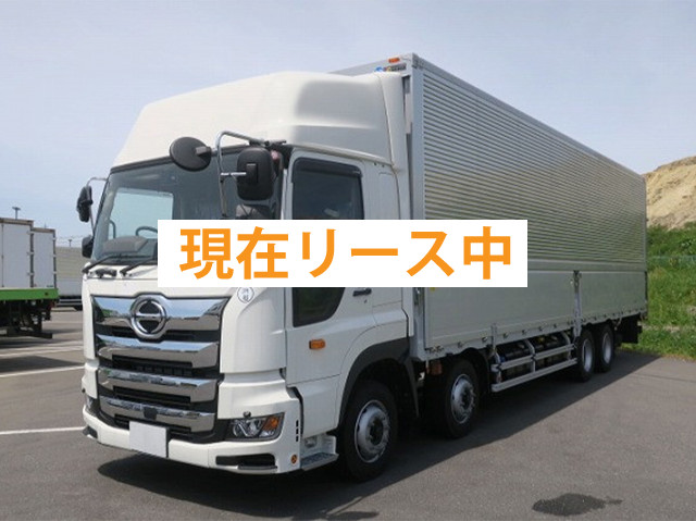 Reiwa 5 model Hino Profia Large aluminum wing 4-axle low floor high roof retarder snow melting specification