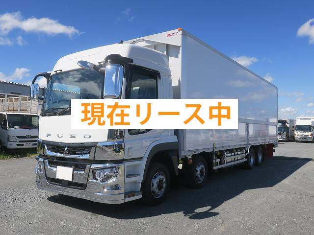 Mitsubishi Fuso Super Great, 2024 model, large aluminum wing, 4-axle low floor, high roof, 394 horsepower 