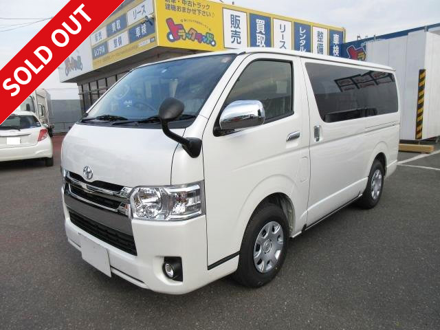 2017 Toyota Hiace Super GL 2-5 seater diesel 4WD White Pearl Crystal Shine power sliding door