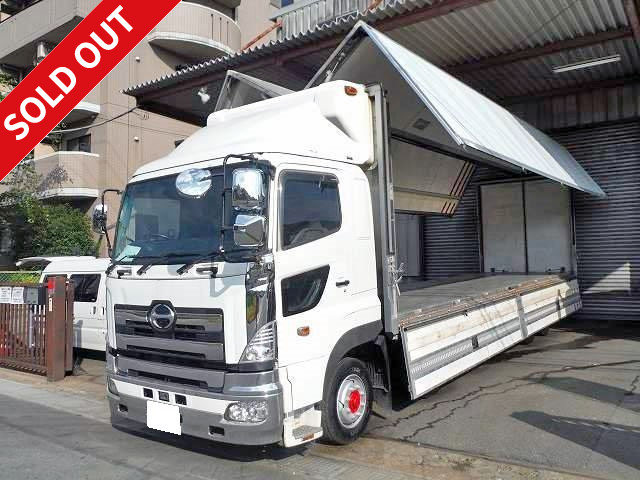 2004 model! Hino Profia 4-axle low-floor refrigerated wing low temperature setting ★ Standby included ★ [1 year inspection included]