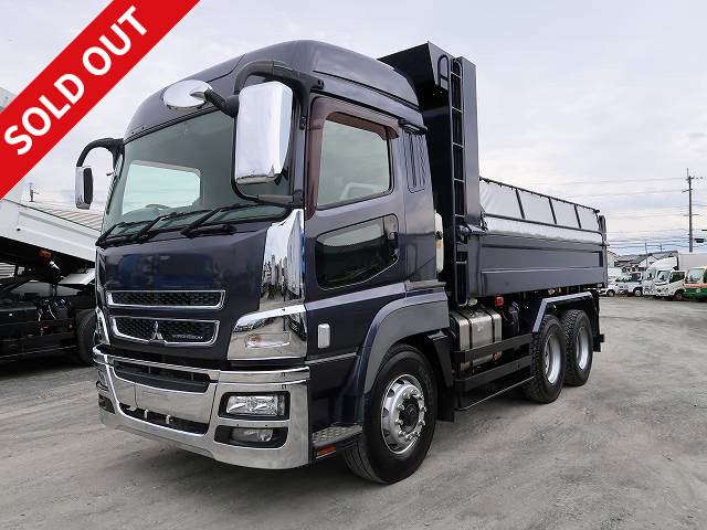 2015 Mitsubishi Fuso Super Great Large Dump Truck, Made in Far East, 2 Differential, High Roof, Retarder, Inspection valid until May 2014,