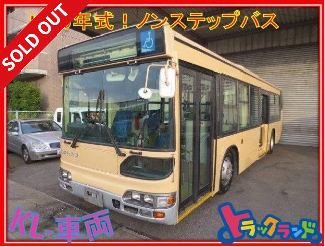 Emission compliant vehicle (certificate included)! 2001 Hino low-floor bus, 63 seats