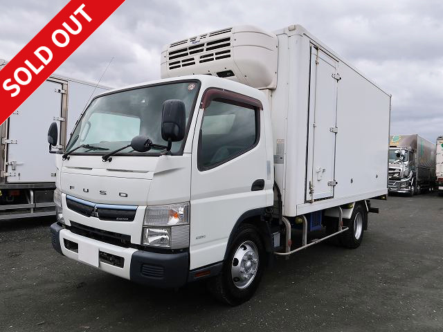 2016 Mitsubishi Fuso Canter 3t refrigerated van, wide and long, made by Topre, -30 degree setting, 2-layer standby, with cooling curtain, left side door, 2-stage lashing rail, 150 horsepower, vehicle inspection valid until August 2014, [Semi-medium-sized license compatible *Excluding 5t limited]