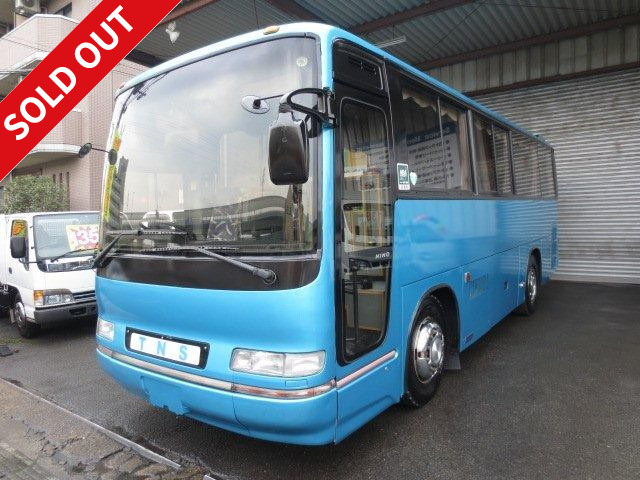 1993 Hino Selega 29-seater tourist bus, salon version, through-body trunk