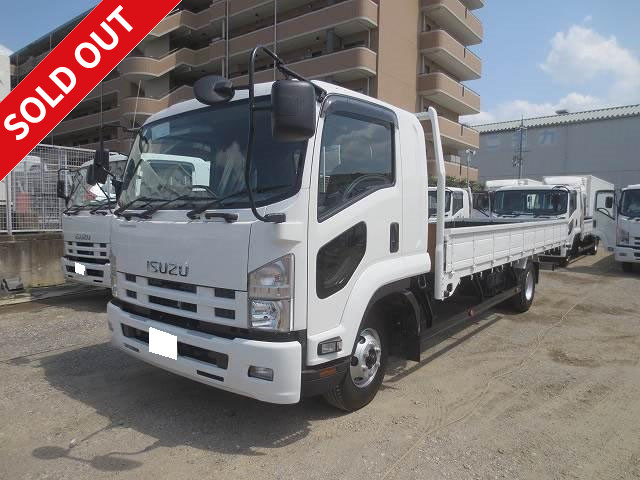 2016 model!! Isuzu Forward flatbed with PTO ★ Wide! 6200 body ★