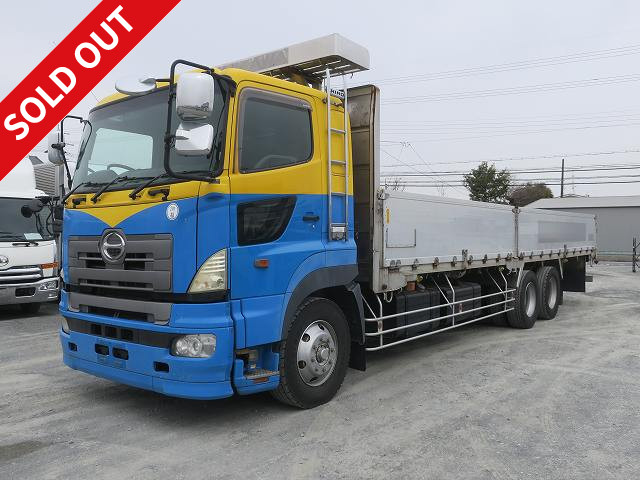 2006 Hino Profia Large flatbed 5-way opening High-floor 3-axle Retarder 360 horsepower