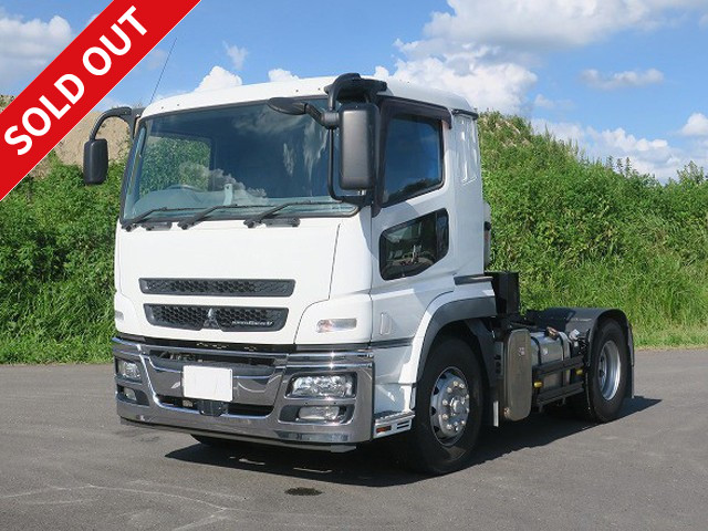 2016 Mitsubishi Fuso Super Great Tractor Head, 5th wheel load 9.5t, 420hp