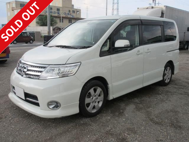 2010 Nissan Serena V Aero Selection with ETC and navigation