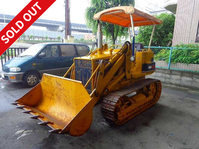 Komatsu D20S-5 bulldozer, 380 hours of operation, bucket specification