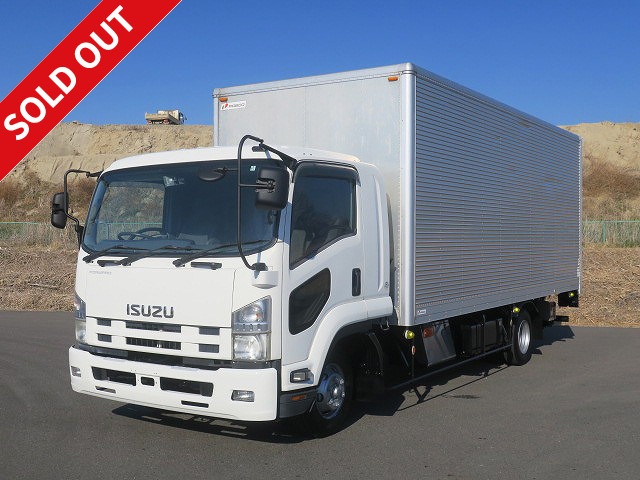 2009 Isuzu Forward Medium-sized Aluminum Van 6200 Wide Combination Gate *Actual mileage 360,000km! *