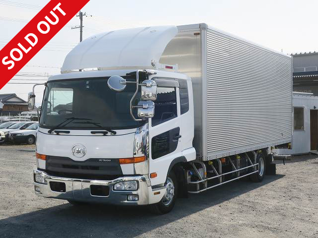 2015 UD Trucks Condor Medium Aluminum Van 6200 Wide Storage PG ★ Actual mileage on the meter: approx. 390,000 km! ★