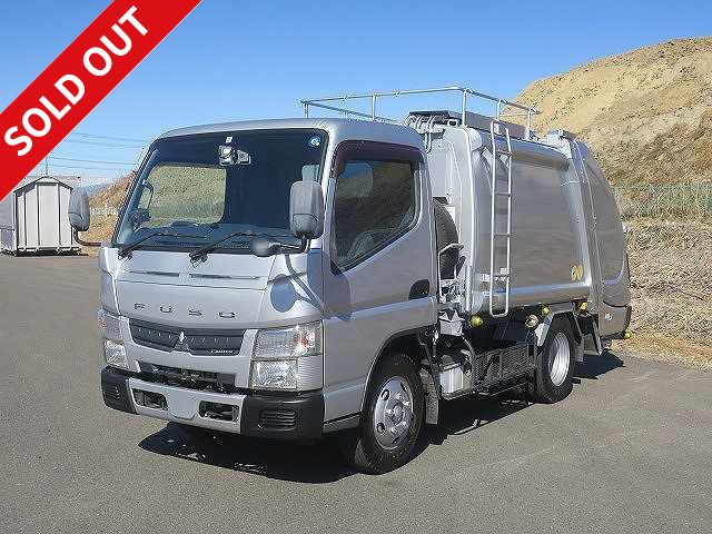 2014 Mitsubishi Fuso Canter 2t Packer (Refuse Collector) Shinmaywa Press Type Capacity 4.3m3 