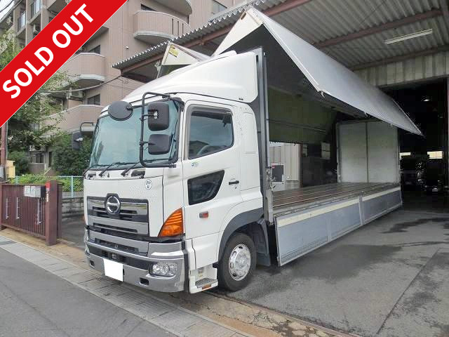 2006 Hino Grand Profia 4-axle low-floor aluminum wing Air Jolder