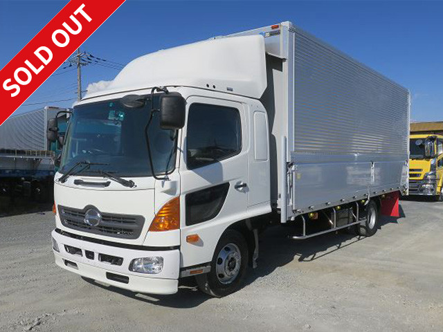 2014 Hino Ranger Medium-sized aluminum wing 6200 Wide 240 horsepower