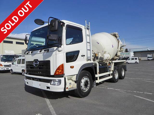 2012 Hino Profia mixer truck, Kayaba 8.7m3