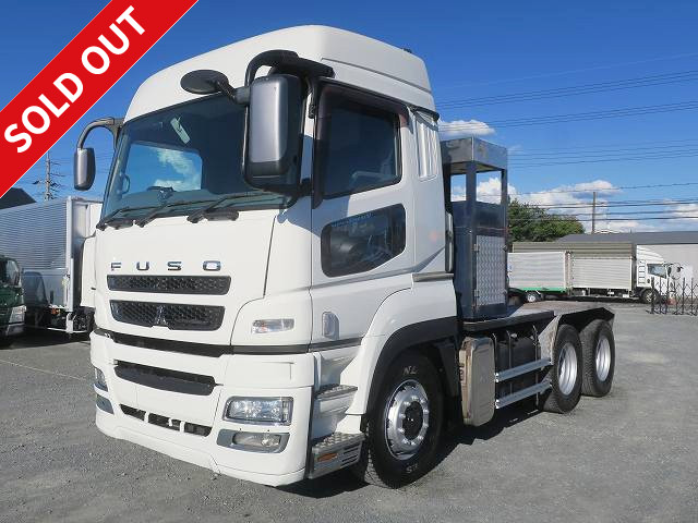 2015 Mitsubishi Fuso Super Great Tractor Head, 5th wheel load 20t, 520 horsepower, high roof