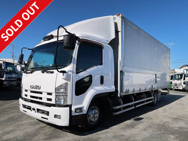 2015 Isuzu Forward Medium Aluminum Wing 6200 Wide Storage PG ★Approximately 310,000km on the meter! ★