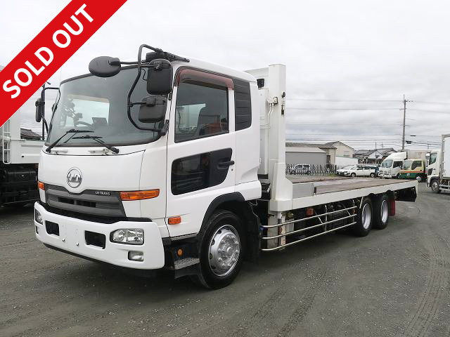 2010 UD Trucks Condor Extra-Long Self-Loader Wide Width 10.5t Loading Capacity Fujita Body Winch Radio Controlled Walking Board Retarder 280HP ★Inspection valid until July 2014★