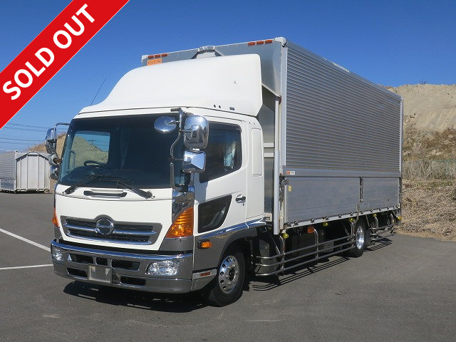 2016 Hino Ranger Medium-sized aluminum wing 6200 wide Rear air suspension 240 horsepower Aluminum wheels ★Approximately 290,000 km on the odometer! ★