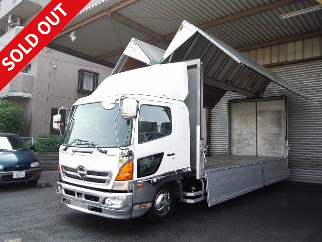 2005 model! Hino Ranger 6200 wide aluminum wing ★ rear air suspension