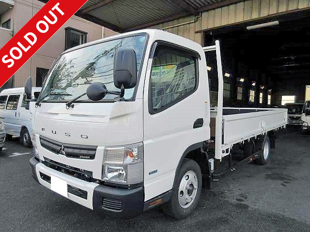 2014 model! Mitsubishi Fuso Canter flatbed ★ Wide, long, low floor! ★