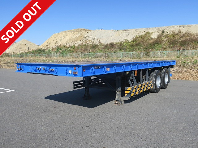 1995 Tokyu 2-axle cutting board semi-trailer, maximum load 23.5t 