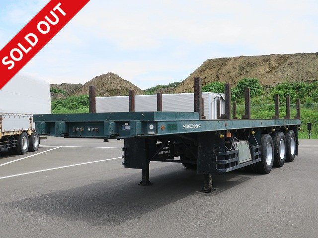 2006 model Nippon Express 3-axle cutting board semi-trailer Maximum load 29.2t Single pull OK