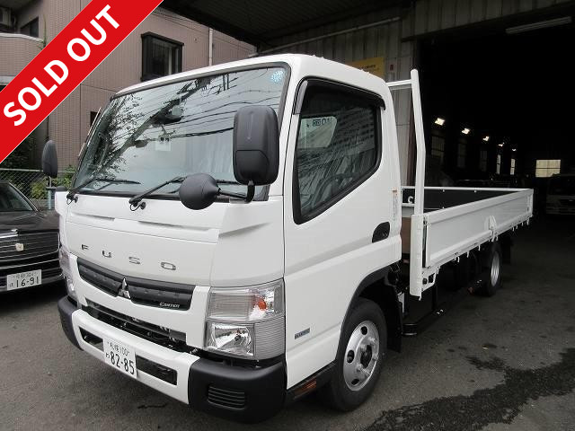 2014 model! Mitsubishi Fuso Canter flatbed ★ wide, long, low floor