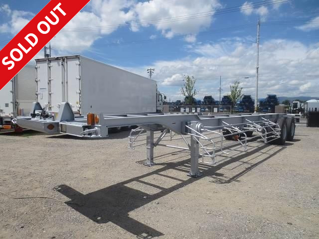 [With ABS] 1997 model! Nippon Trex 2-axle 40ft marine container chassis