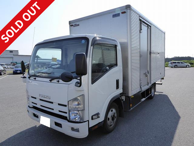 2014 model! Isuzu Elf 2 aluminum van ★ Wide long ★