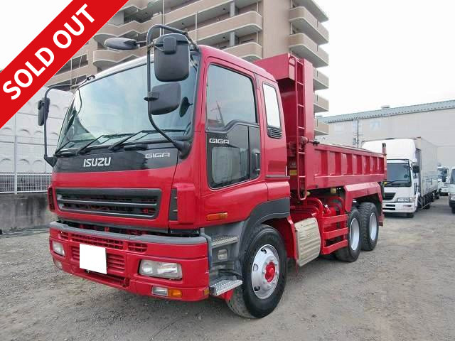 [With vehicle inspection] 2006 model! Isuzu Giga large dump truck! 5100 body