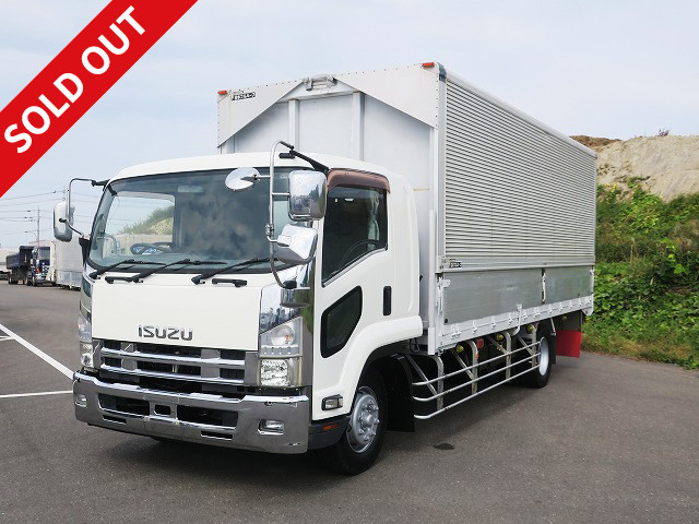 2011 Isuzu Forward, heavy-duty aluminum wing, 6200 wide, 7.3t load capacity, retarder, 255 horsepower ★Approximately 360,000km on the odometer! ★