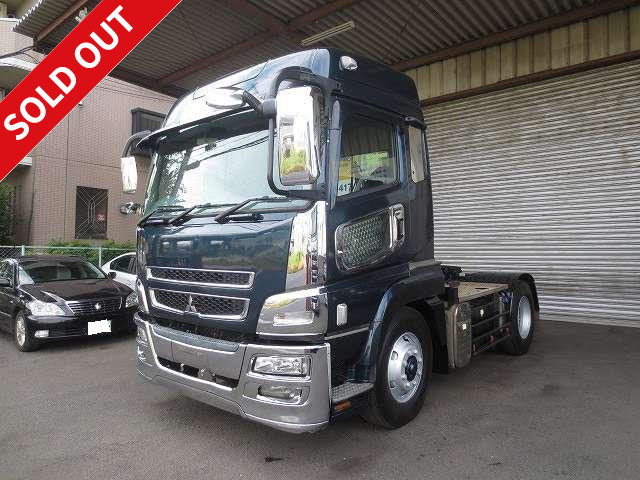 2008 model! Mitsubishi Super Great single tractor, high roof ★ 11.4t tax relief ★