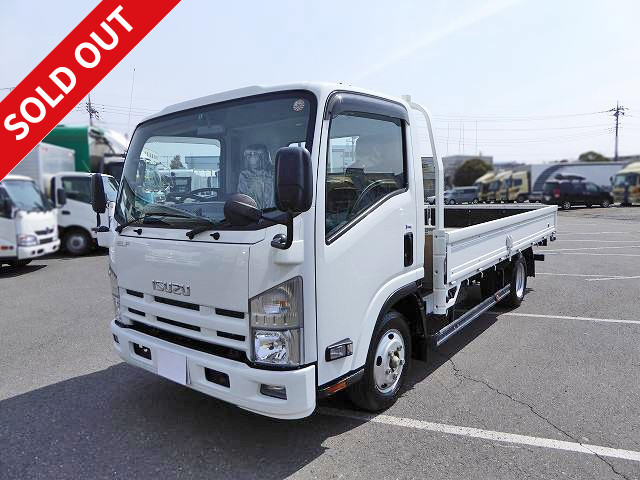 2014 Isuzu Elf 2t (compact) flatbed wide long