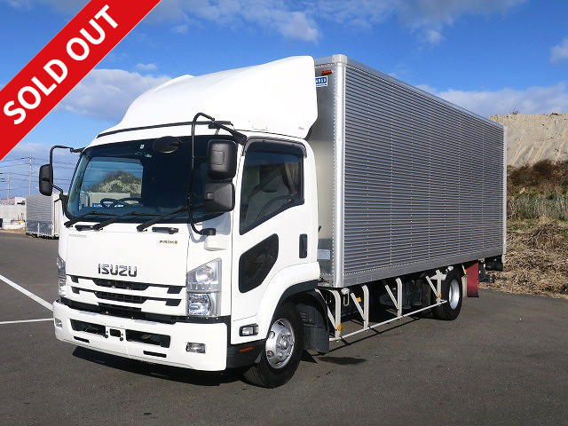 2016 Isuzu Forward Medium Aluminum Van 6200 Wide Combination Gate ★Approximately 290,000km on the odometer! ★